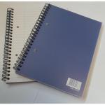 ValueX A5 Plus Wirebound Polypropylene Notebook Ruled 160 Pages Blue (Pack 10) 67953VC
