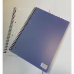 ValueX A4 Plus Wirebound Polypropylene Notebook 160 Pages Blue (Pack 10) 67960VC