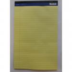 ValueX A4 Executive Memo Pad Ruled 70gsm 100 Page Yellow (Pack 10) 67981VC