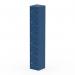 Dynamic Qube by Silverline Locker 6 Door 1800mm High Blue - QS2243 68298DY