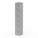Dynamic Qube by Silverline Locker 6 Door 1800mm High Silver - QS2246 68319DY