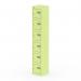 Dynamic Qube by Silverline Locker 6 Door 1800mm High Chlorophyll - QS2247 68326DY