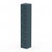 Dynamic Qube by Silverline Locker 6 Door 1800mm High Ocean Cobalt - QS2248 68333DY