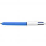 Bic 4 Colours Original Ballpoint Pen 1mm Tip 0.32mm Line Blue/White Barrel Black/Blue/Green/Red Ink (Pack 12) - 982866 68359BC