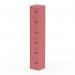 Dynamic Qube by Silverline Locker 6 Door 1800mm High Antique Pink - QS2253 68368DY