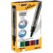 Bic Velleda Pocket Liquid Ink Whiteboard Marker Bullet Tip 2.3mm Line Assorted Colours (Pack 4) - 902099 68527BC