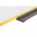 Bi-Office Ultrabrite Magnetic Lacquered Steel Whiteboard Yellow Aluminium Frame 900x600mm MA0315177 68545BS