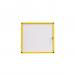 Bi-Office Ultrabite Magnetic Lockable Whiteboard Display Case Yellow Aluminium Frame 9 x A4 720x981mm - VT6301601511 68580BS