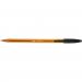 Bic Orange Ballpoint Pen 0.8mm Tip 0.30mm Line Black (Pack 50) - 872731 68583BC