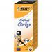 Bic Cristal Grip Ballpoint Pen 1.0mm Tip 0.32mm Line Black (Pack 20) 68590BC