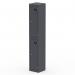 Dynamic Qube by Silverline Locker 2 Door 1800mm High Graphite Grey - QS2286 68599DY