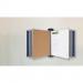 Bi-Office Wall Mounted Structure for Flipping Boards Magnetic - RPA01001 68608BS