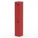 Dynamic Qube by Silverline Locker 2 Door 1800mm High Red - QS2289 68620DY