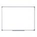 Bi-Office Maya Double Sided Magnetic Whiteboard Laquered Steel Aluminium Frame 900x600mm - MA0314750 68643BS
