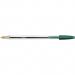 Bic Cristal Ballpoint Pen 1.0mm Tip 0.32mm Line Green (Pack 50) - 8373629 68653BC