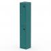 Dynamic Qube by Silverline Locker 2 Door 1800mm High Verdigris - QS2296 68669DY