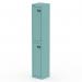 Dynamic Qube by Silverline Locker 2 Door 1800mm High Pastel Turquoise - QS2300 68697DY