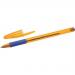 Bic Orange Grip Pen 0.8mm BL PK20