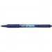 Bic SoftFeel Clic Retractable Ballpoint Pen 1mm Tip 0.32mm Line Blue (Pack 12) - 8373982 68737BC