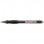 Bic Gel-ocity Grip Retractable Gel Rollerball Pen 0.7mm Tip 0.3mm Line Black (Pack 12) - 829157 68765BC