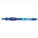 Bic Gel-ocity Grip Retractable Gel Rollerball Pen 0.7mm Tip 0.3mm Line Blue (Pack 12) - 829158 68772BC