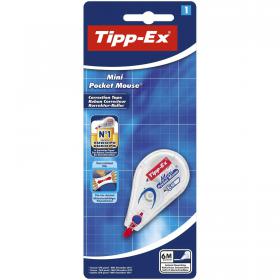 Tipp-Ex Mini Pocket Mouse Correction Tape Roller 5mmx6m White (Pack 10) - 932564 68814BC