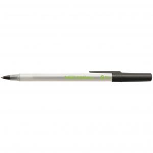 Bic Ecolutions Round Stic Ballpoint Pen 97 Recycled 1mm Tip 0.32mm