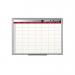 Bi-Office Weekly Magnetic Whiteboard Planner Aluminium Frame 600x450mm - GA0233170 68867BS