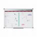 Bi-Office Weekly Magnetic Whiteboard Planner Aluminium Frame 600x450mm - GA0233170 68867BS