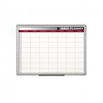 Bi-Office Weekly Magnetic Whiteboard Planner Aluminium Frame 600x450mm - GA0233170 68867BS