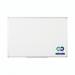 Bi-Office Earth-It Non Magnetic Melamine Whiteboard Aluminium Frame 900x600mm - MA0300790 68881BS