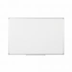 Bi-Office Earth-It Non Magnetic Melamine Whiteboard Aluminium Frame 900x600mm - MA0300790 68881BS