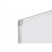 Bi-Office Earth-It Non Magnetic Melamine Whiteboard Aluminium Frame 2400x1200mm - MA2100790 68895BS