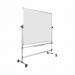 Bi-Office Earth-It Revolver Double Sided Magnetic Enamel Whiteboard Aluminium Frame 1500x1200mm - RQR0424 68944BS