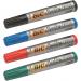 Bic Marking 2000 Permanent Marker Bullet Tip 1.7mm Line Assorted Colours (Pack 4) - 8209112 68947BC