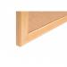 Bi-Office Earth-It Cork Noticeboard Oak Wood Frame 900x600mm - SF132001233 68958BS