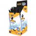 Bic Cristal Soft Ballpoint Pen 1.2mm Tip 0.35mm Line Black (Pack 50) - 951433 69024BC