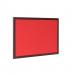 Bi-Office Earth-It Red Felt Noticeboard Cherry Wood Frame 600x900mm - FB0746653 69042BS