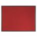 Bi-Office Earth-It Red Felt Noticeboard Cherry Wood Frame 1200x900mm - FB1446653 69049BS