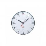 Alba Quartz Magnetic Wall Clock 250mm Diameter Black - HORCLASMAG 69453AL