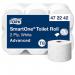 Tork SmartOne Toilet Roll T9 2 Ply White 1150 Sheets (Pack 6) - 472242 69537WM