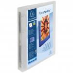 Exacompta Kreacover Ring Binder Polypropylene 4 O-Ring A4 Maxi 30mm Rings Frosted (Pack 12) - 51568E 69567EX