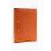 This photo features Exacompta Transfer and Pocket Transfer Files, specifically the Pocket Spring File in Manilla Foolscap 285gsm Orange. The pack contains 25 files. The files are vibrant and eye-catching, with a spring mechanism for easy access and organization.