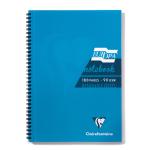 Clairefontaine Europa A4 Wirebound Card Cover Notebook Ruled 180 Pages Turquoise (Pack 5) - 5802Z 69616EX