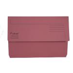 Exacompta Forever Document Wallet Manilla Foolscap Half Flap 290gsm Pink (Pack 25) - 211/5002Z 69707EX