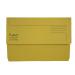 Exacompta Forever Document Wallet Manilla Foolscap Half Flap 290gsm Yellow (Pack 25) - 211/5003Z 69714EX