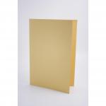 Guildhall Square Cut Folder Manilla Foolscap 250gsm Yellow (Pack 100) - FS250-YLWZ 69784EX