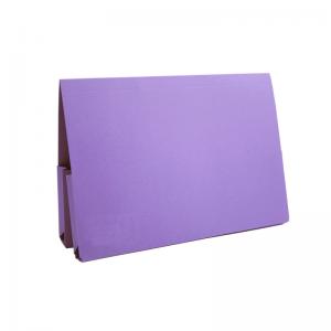 Guildhall Double Pocket Legal Wallet Manilla Foolscap 315gsm Mauve