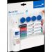 Legamaster Basic Whiteboard Accessory Set 10 Pieces - 7-125100 69845ED