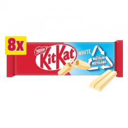 KitKat 2 Finger White Chocolate 20.7g (Pack 8) - 12602056 69873NE